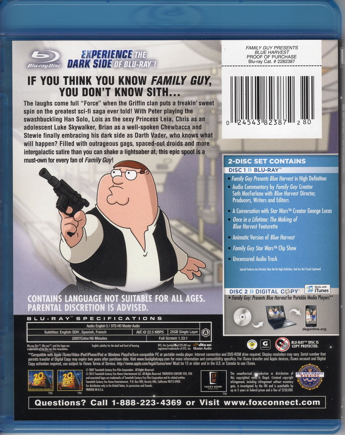 Family guy star wars episode number