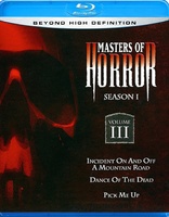 Masters of Horror: Season One, Volume III (Blu-ray Movie)