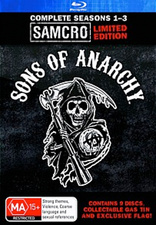 Sons of Anarchy: Complete Seasons 1-3 (Blu-ray Movie), temporary cover art