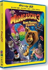 Madagascar 3: Europe's Most Wanted 3D (Blu-ray Movie)