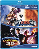 Spy Kids 3-D: Game Over / The Adventures of Sharkboy and Lavagirl 3-D (Blu-ray Movie)