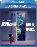 Monsters, Inc. 3D (Blu-ray Movie)