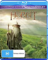 The Hobbit: An Unexpected Journey (Blu-ray Movie), temporary cover art