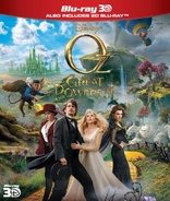 Oz the Great and Powerful 3D (Blu-ray Movie)