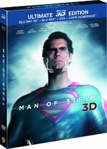 Man of Steel 3D (Blu-ray Movie), temporary cover art