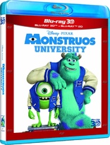 Monsters University 3D (Blu-ray Movie), temporary cover art