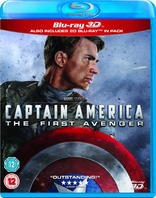 Captain America: The First Avenger 3D (Blu-ray Movie)