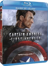 Captain America: The First Avenger 3D (Blu-ray Movie)