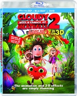 Cloudy with a Chance of Meatballs 2 3D (Blu-ray Movie)