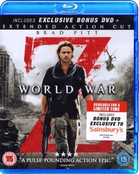 World War Z Blu-ray: Extended Action Cut, Includes Bonus Disc ...