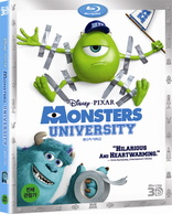 Monsters University 3D (Blu-ray Movie), temporary cover art