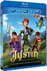 Justin y la espada del valor 3D (Blu-ray Movie), temporary cover art