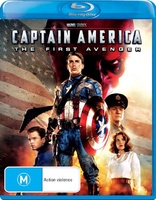 Captain America: The First Avenger (Blu-ray Movie), temporary cover art