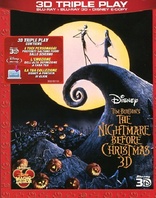 The Nightmare Before Christmas 3D (Blu-ray Movie), temporary cover art