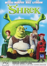 Shrek DVD (Australia)