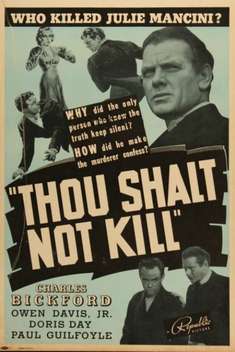 Thou Shalt Not Kill (1939)