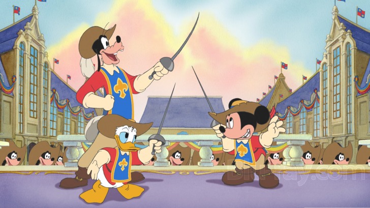 Image result for mickey mouse and the three musketeers